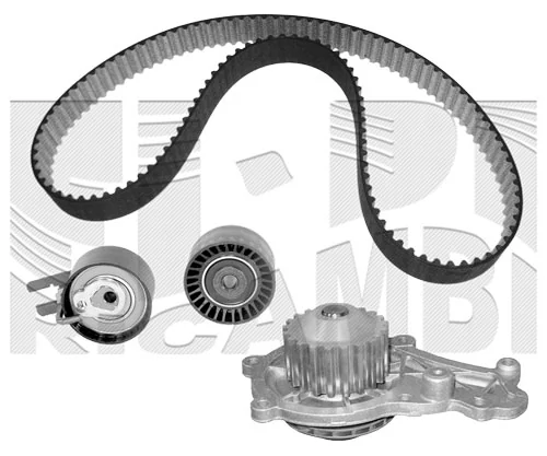 AUTOTEAM Vízpumpa + fogasszíj készlet - KATW1274 - TothCarparts
