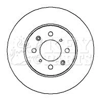 KEY PARTS féktárcsa - KBD4082 - TothCarparts