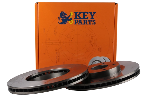 KEY PARTS féktárcsa - KBD4657 - TothCarparts