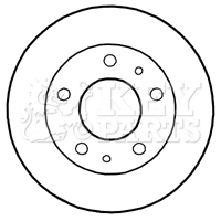 KEY PARTS féktárcsa - KBD4801 - TothCarparts