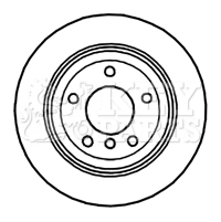 KEY PARTS féktárcsa - KBD5144 - TothCarparts