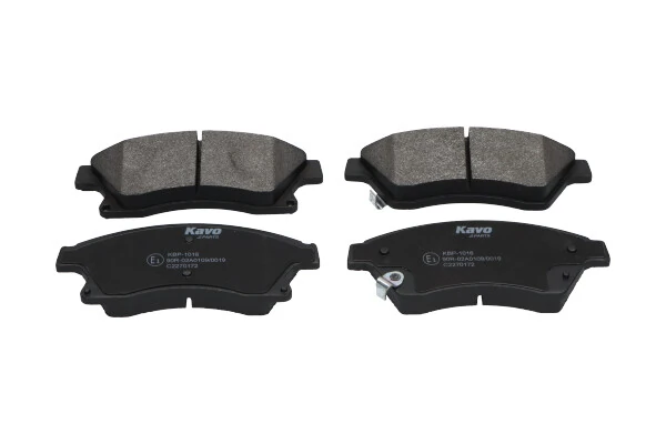KAVO PARTS fékbetétkészlet, tárcsafék - KBP-1016 - TothCarparts