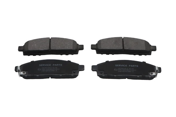 KAVO PARTS fékbetétkészlet, tárcsafék - KBP-5520 - TothCarparts