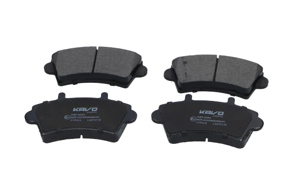 KAVO PARTS fékbetétkészlet, tárcsafék - KBP-6563 - TothCarparts