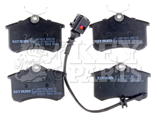 KEY PARTS fékbetétkészlet, tárcsafék - KBP1824 - TothCarparts