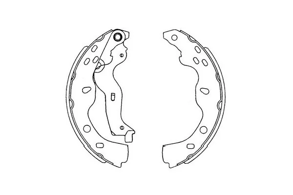 KAVO PARTS fékpofakészlet - KBS-8914 - TothCarparts