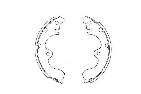 KAVO PARTS fékpofakészlet - KBS-9902 - TothCarparts