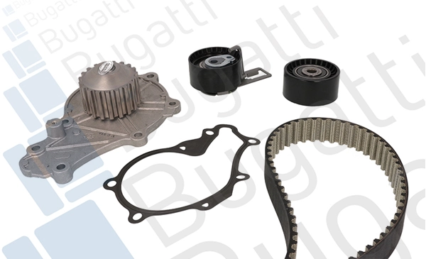 BUGATTI Vízpumpa + fogasszíj készlet - KBU10052C - TothCarparts