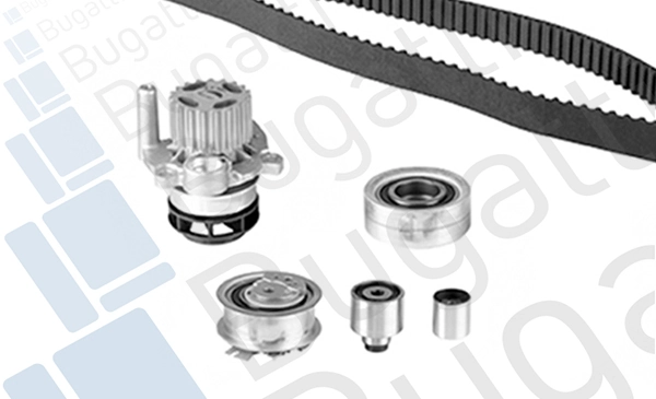 BUGATTI Vízpumpa + fogasszíj készlet - KBU10183A - TothCarparts