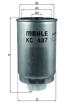 KNECHT Üzemanyagszűrő - KC 487 - TothCarparts
