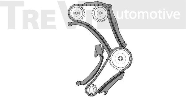TREVI AUTOMOTIVE vezérműlánc készlet - KC1034 - TothCarparts