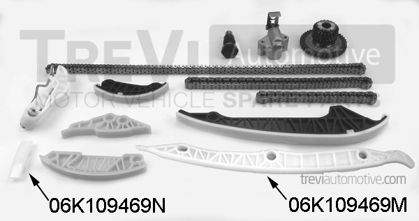 TREVI AUTOMOTIVE vezérműlánc készlet - KC1158 - TothCarparts