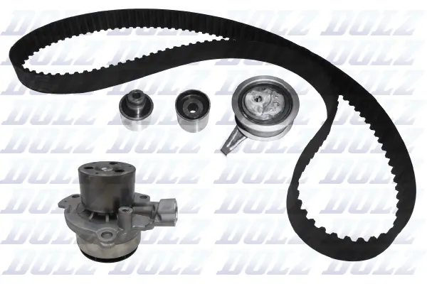 DOLZ Vízpumpa + fogasszíj készlet - KD153V - TothCarparts
