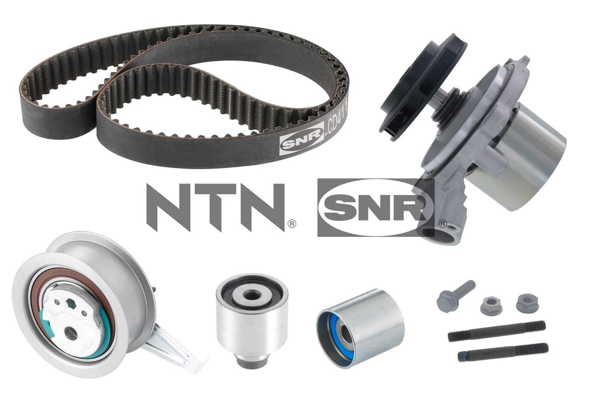 SNR Vízpumpa + fogasszíj készlet - KDP457.790 - TothCarparts
