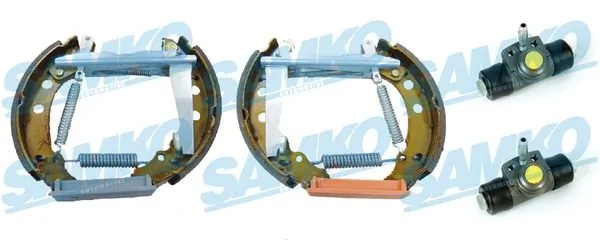 SAMKO fékpofakészlet - KEG122 - TothCarparts