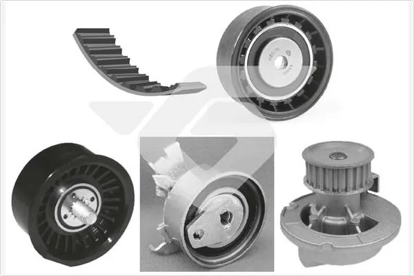 HUTCHINSON Vízpumpa + fogasszíj készlet - KH 152WP44 - TothCarparts