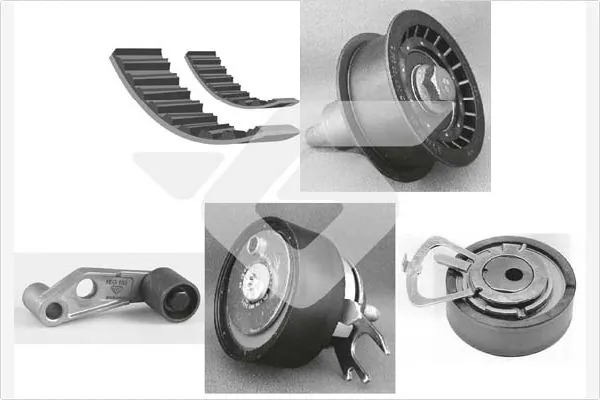 HUTCHINSON Fogasszíjkészlet - KH 163 - TothCarparts