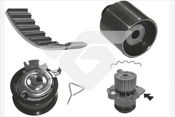 HUTCHINSON Vízpumpa + fogasszíj készlet - KH 194WP57 - TothCarparts