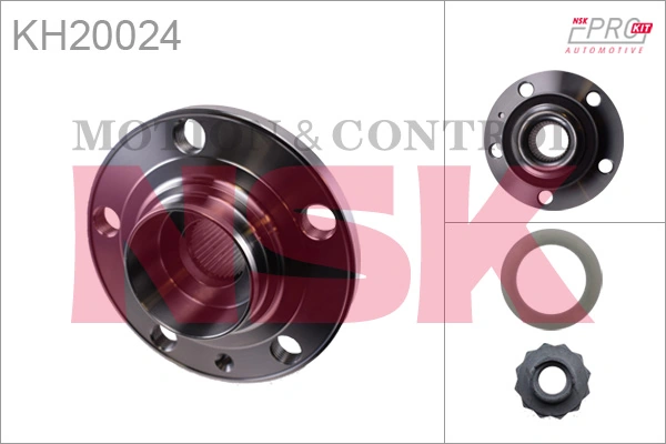 NSK kerékcsapágy készlet - KH20024 - TothCarparts