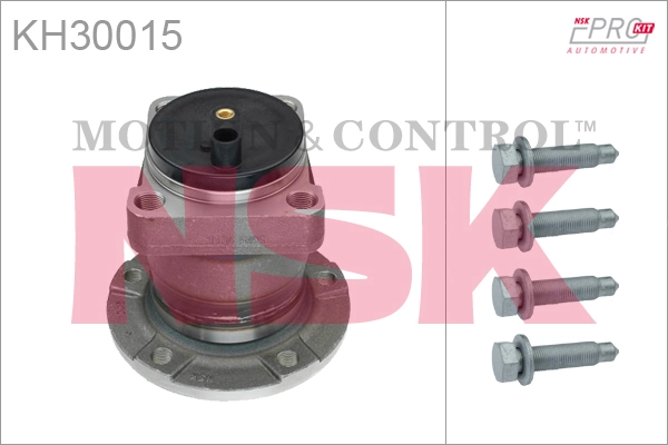 NSK kerékcsapágy készlet - KH30015 - TothCarparts