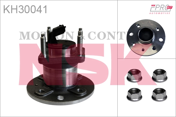 NSK kerékcsapágy készlet - KH30041 - TothCarparts