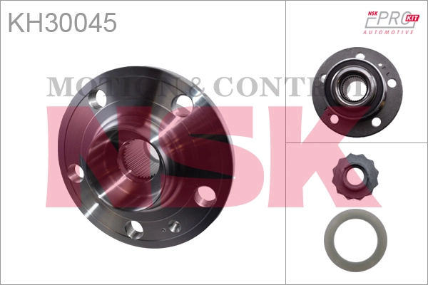 NSK kerékcsapágy készlet - KH30045 - TothCarparts