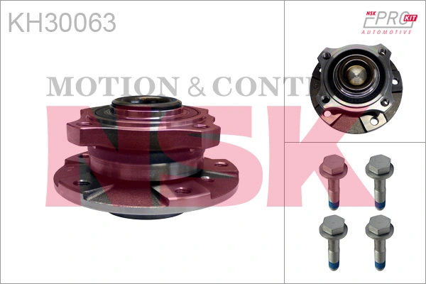 NSK kerékcsapágy készlet - KH30063 - TothCarparts