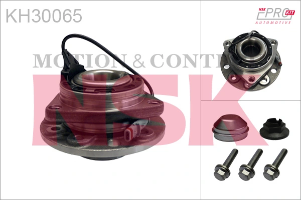 NSK kerékcsapágy készlet - KH30065 - TothCarparts
