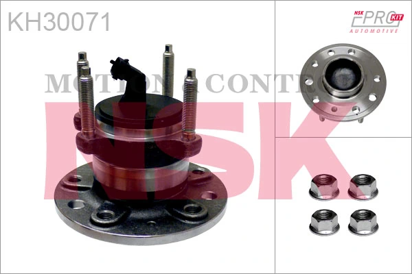 NSK kerékcsapágy készlet - KH30071 - TothCarparts