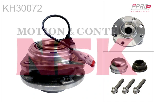 NSK kerékcsapágy készlet - KH30072 - TothCarparts
