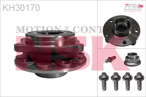 NSK kerékcsapágy készlet - KH30170 - TothCarparts