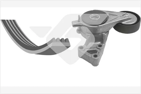 HUTCHINSON hosszbordás szíj készlet - KHV 108 - TothCarparts