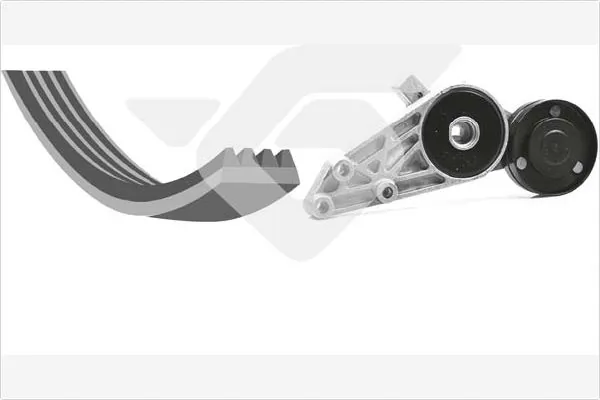 HUTCHINSON hosszbordás szíj készlet - KHV 113 - TothCarparts
