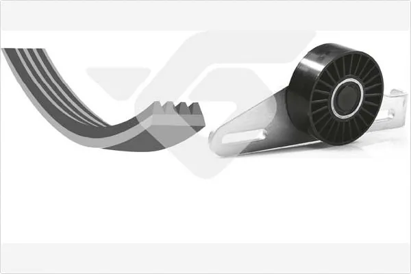 HUTCHINSON hosszbordás szíj készlet - KHV 174 - TothCarparts