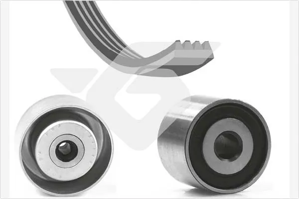 HUTCHINSON hosszbordás szíj készlet - KHV 68 - TothCarparts