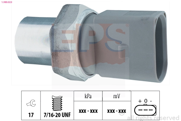 EPS nyomáskapcsoló, klímaberendezés - 1.980.023 - TothCarparts