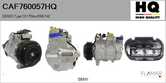 FLAMAR kompresszor, klíma - CAF760057HQ - TothCarparts