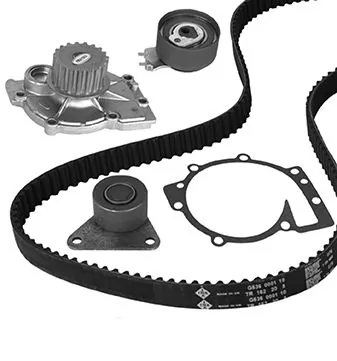 GRAF Vízpumpa + fogasszíj készlet - KP1019-1 - TothCarparts