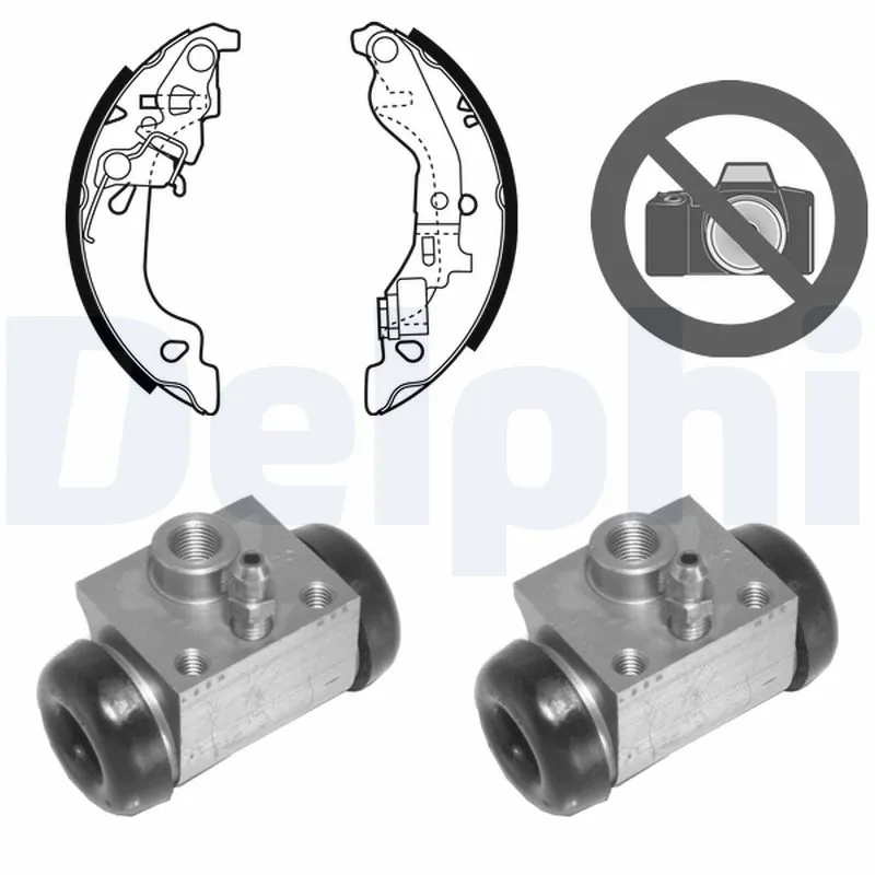 DELPHI fékpofakészlet - KP1067 - TothCarparts