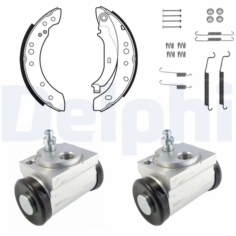 DELPHI fékpofakészlet - KP1110 - TothCarparts