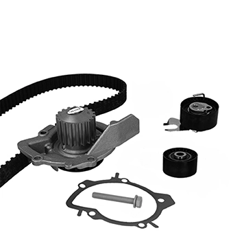 GRAF Vízpumpa + fogasszíj készlet - KP1110-2 - TothCarparts