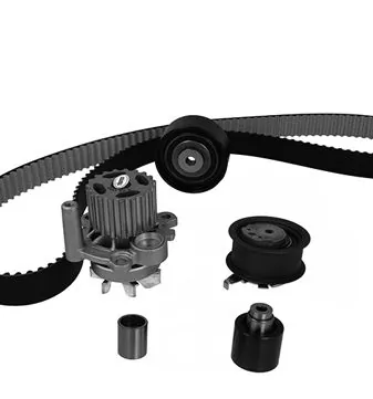 GRAF Vízpumpa + fogasszíj készlet - KP1355-5 - TothCarparts