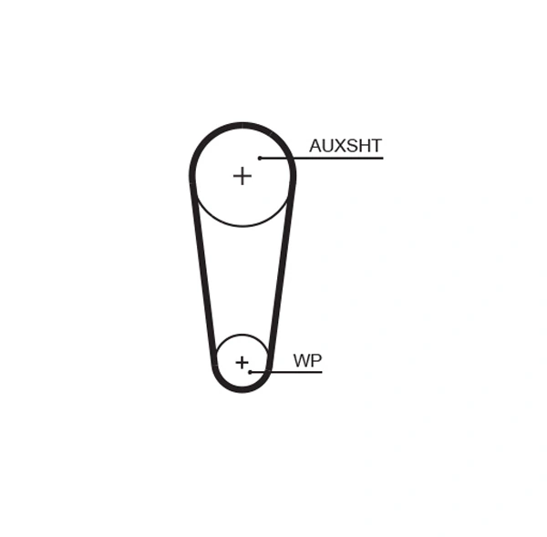 GATES Vízpumpa + fogasszíj készlet - KP15682XS-2 - TothCarparts