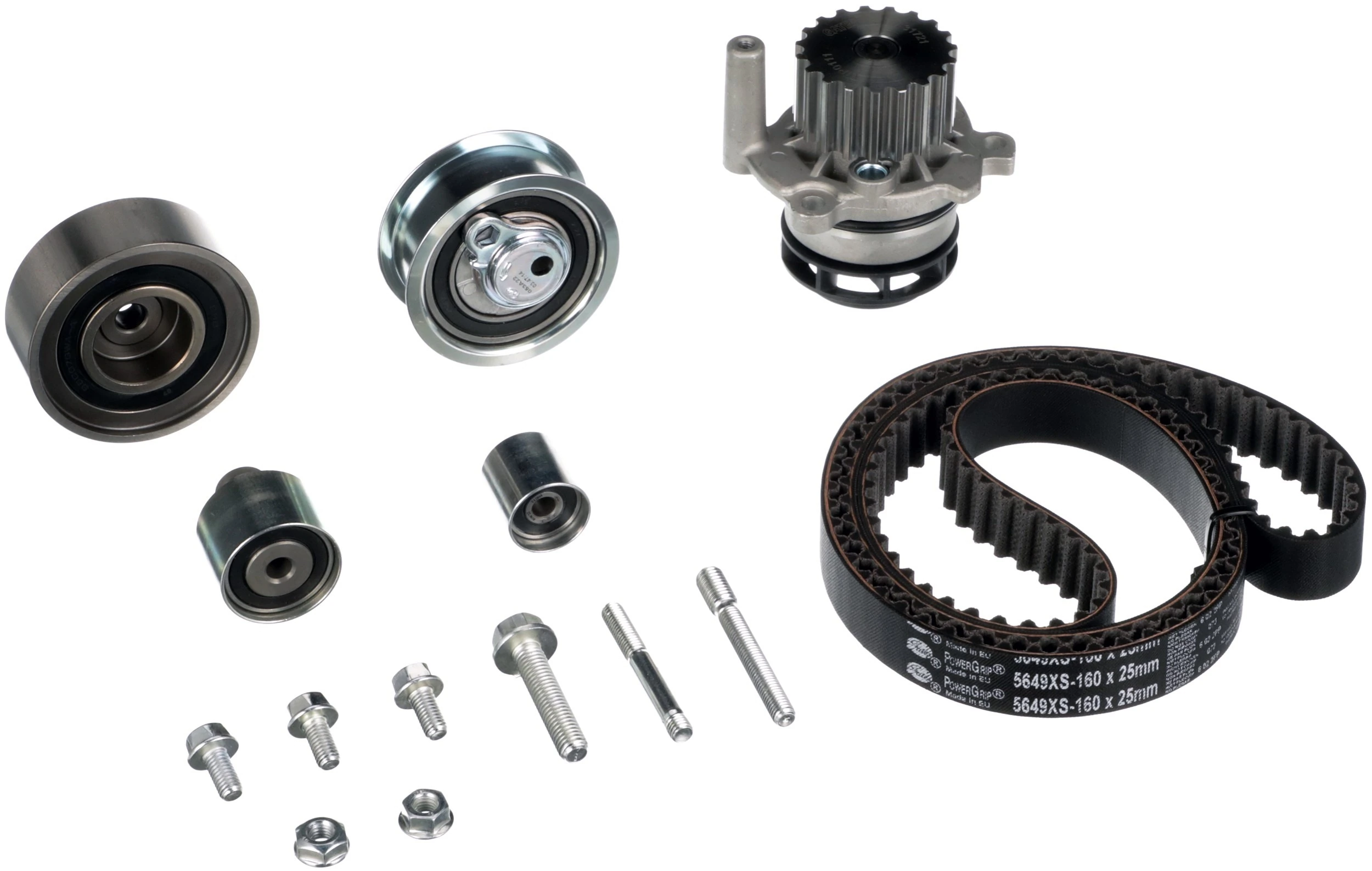GATES-AU Vízpumpa + fogasszíj készlet - KP25649XS-1 - TothCarparts
