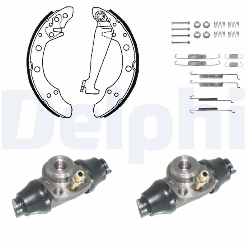 DELPHI fékpofakészlet - KP849 - TothCarparts