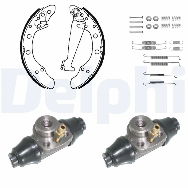 DELPHI fékpofakészlet - KP851 - TothCarparts