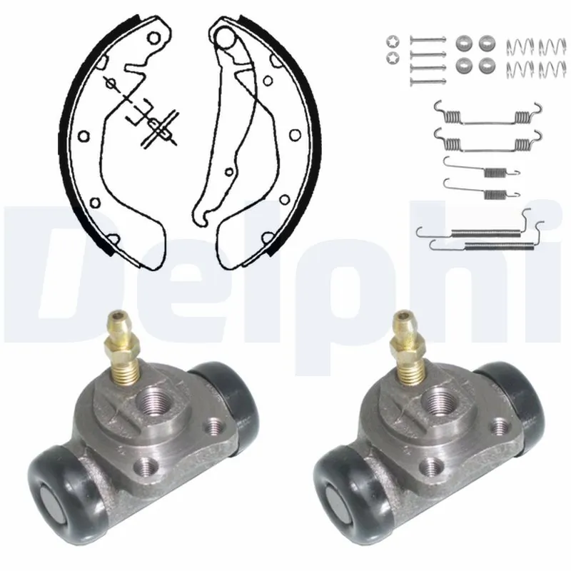 DELPHI fékpofakészlet - KP853 - TothCarparts
