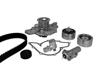 GRAF Vízpumpa + fogasszíj készlet - KP868-4 - TothCarparts