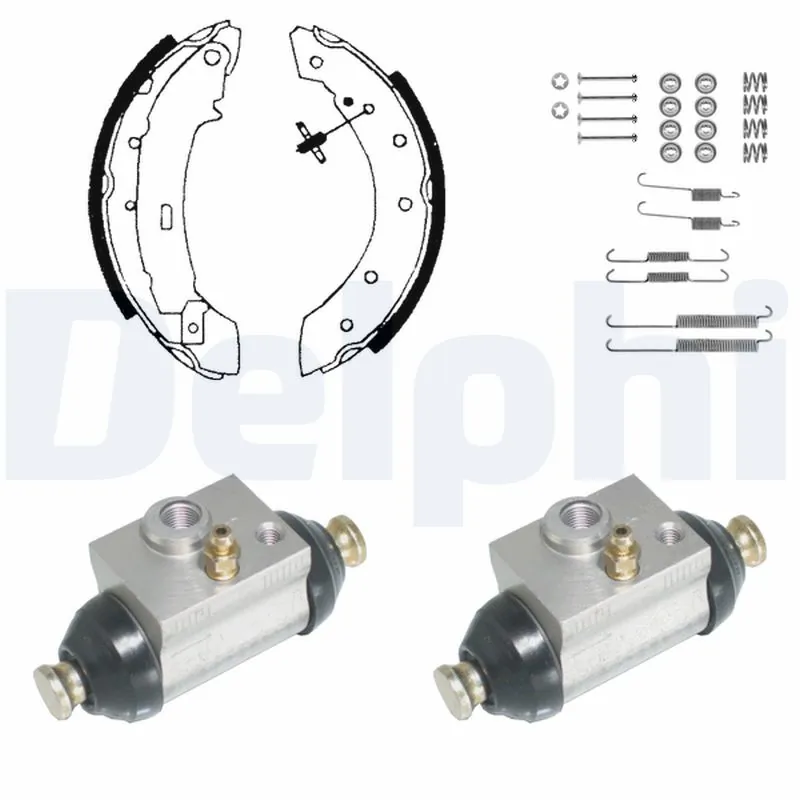 DELPHI fékpofakészlet - KP929 - TothCarparts