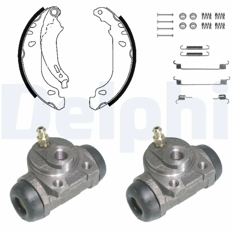 DELPHI fékpofakészlet - KP930 - TothCarparts